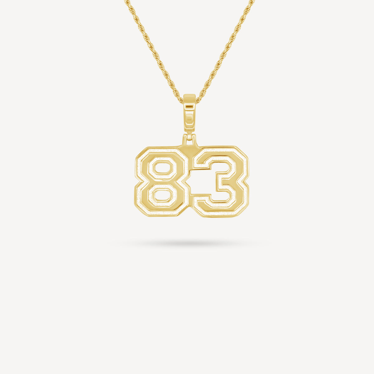 Gold Presidents Pendant and Chain - #83 Bryant Mathis