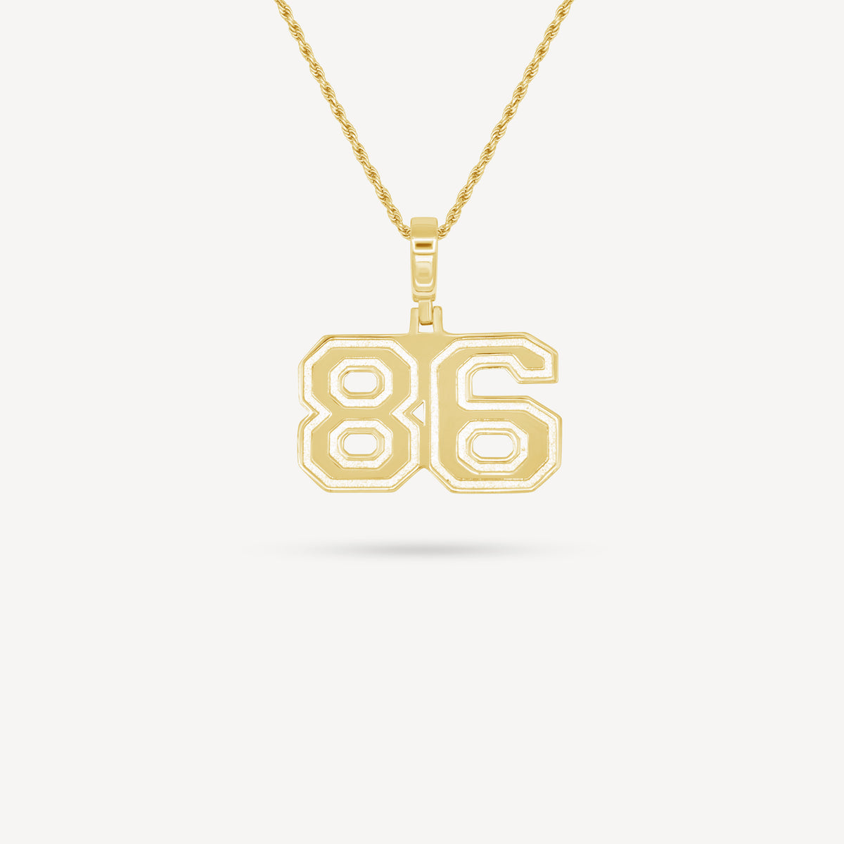 Gold Presidents Pendant and Chain - #86 Jaylen Neal