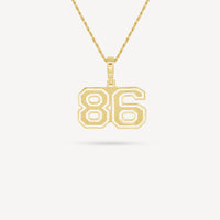 Gold Presidents Pendant and Chain - #86 Collin Carroll
