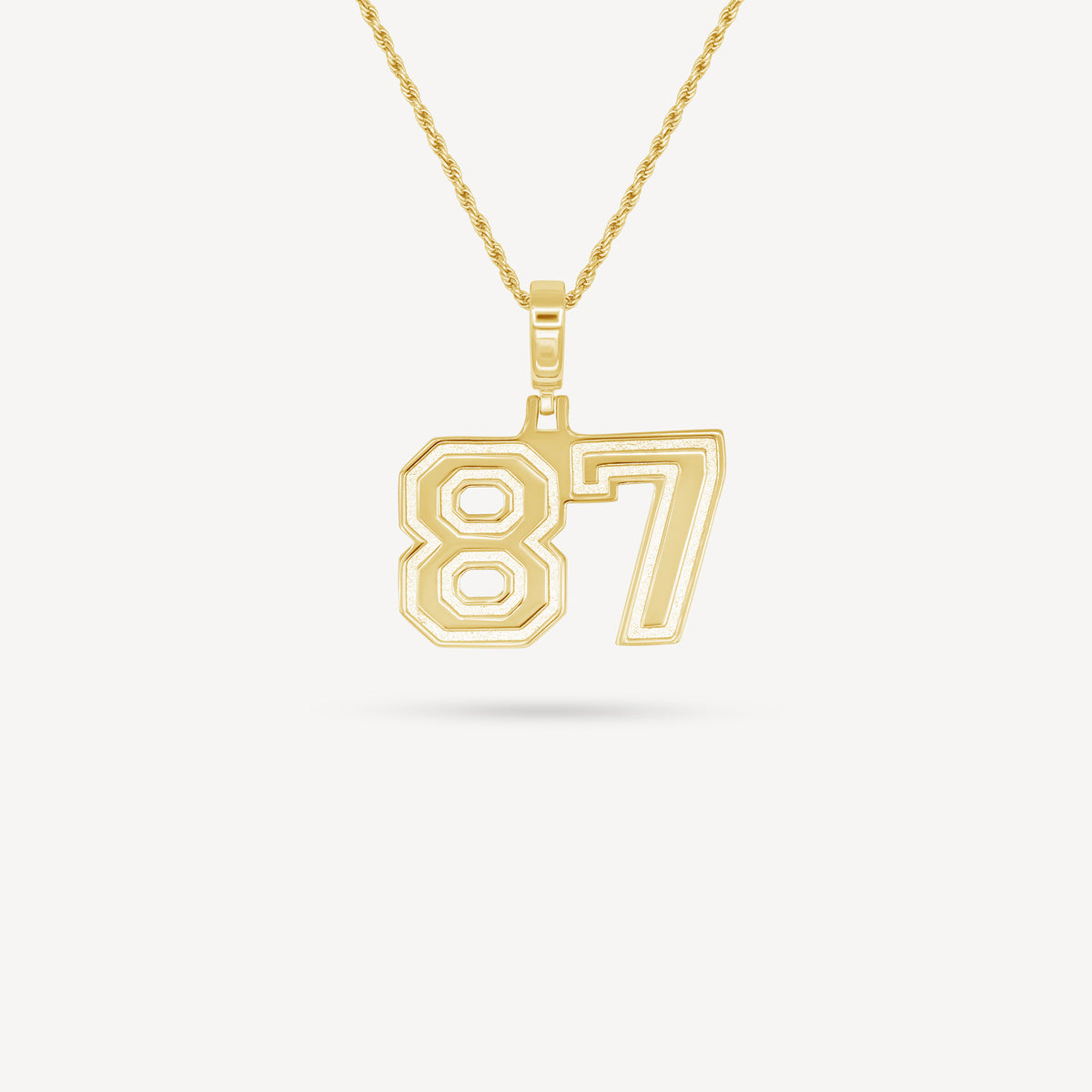 Gold Presidents Pendant and Chain - #87 Kaden Hanson