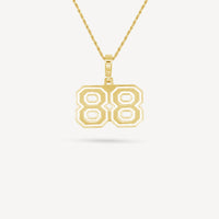 Gold Presidents Pendant and Chain - #88 Corey Rocchietti