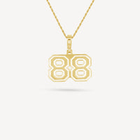 Gold Presidents Pendant and Chain - #88 Ronn Hardin