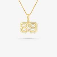 Gold Presidents Pendant and Chain - #89 Luke Beard