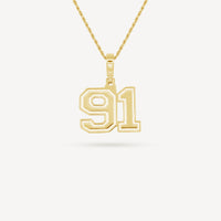 Gold Presidents Pendant and Chain - #91 Clayton Vincent