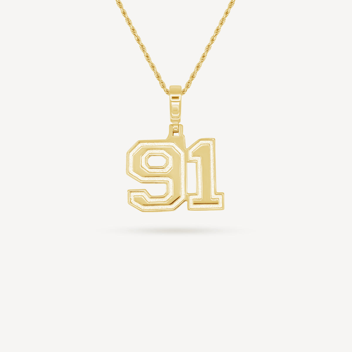 Gold Presidents Pendant and Chain - #91 Wayne Tei-Kirby