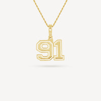 Gold Presidents Pendant and Chain - #91 Wayne Tei-Kirby