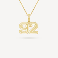 Gold Presidents Pendant and Chain - #92 Caleb Graham