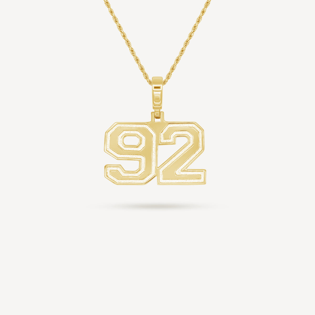 Gold Presidents Pendant and Chain - #92 Zachary Ramsey
