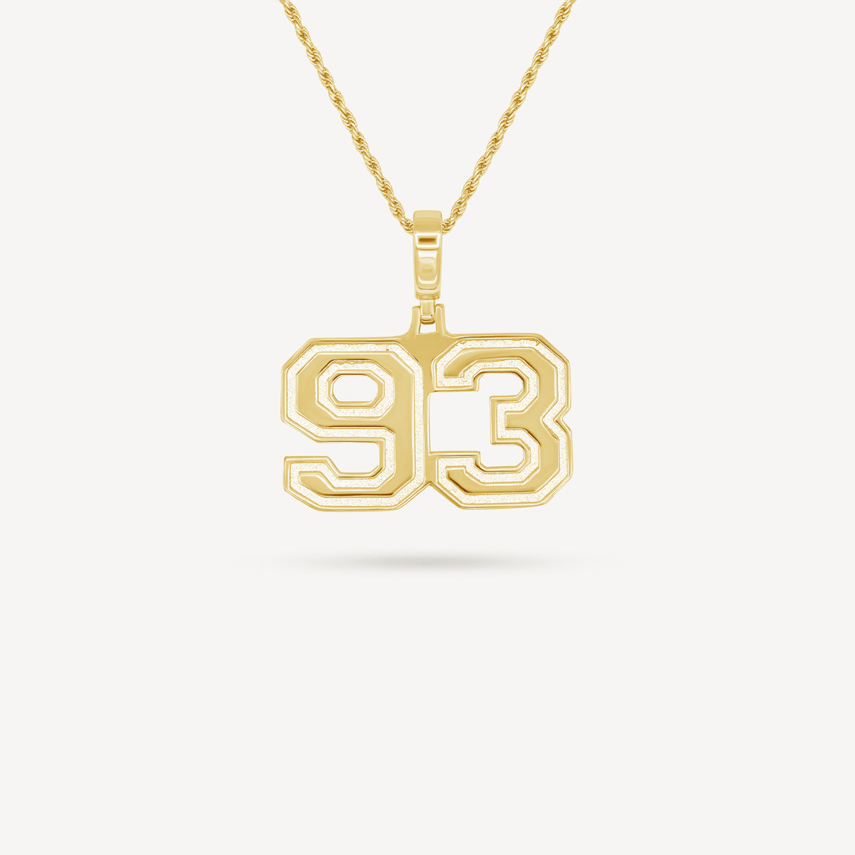 Gold Presidents Pendant and Chain - #93 Rowan Briggs
