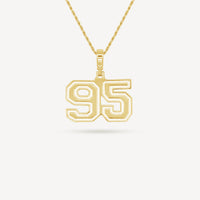 Gold Presidents Pendant and Chain - #95 Rudy Vargas Jr