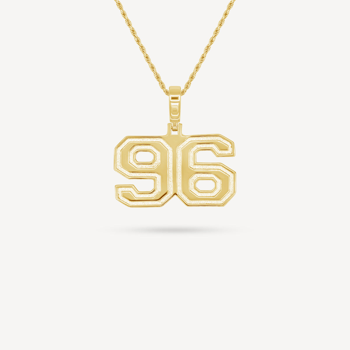 Gold Presidents Pendant and Chain - #96 Cole Purdy