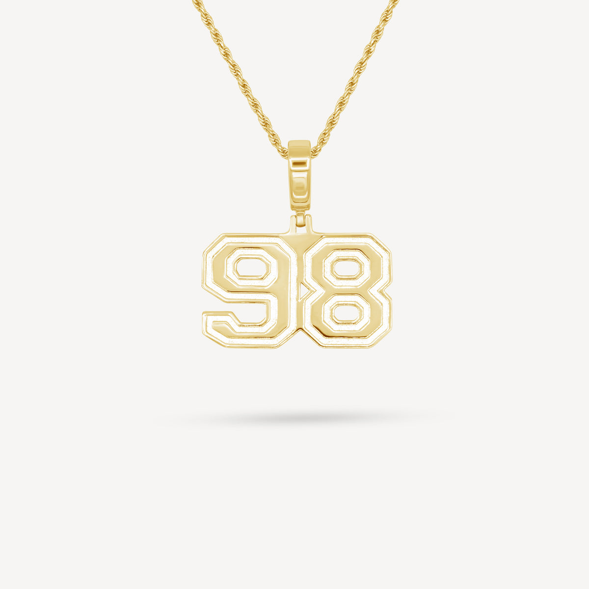 Gold Presidents Pendant and Chain - #98 Jirah Leaupepetele