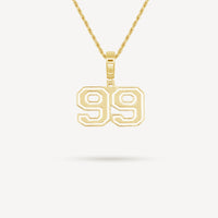 Gold Presidents Pendant and Chain - #99 Alicea Pepitone