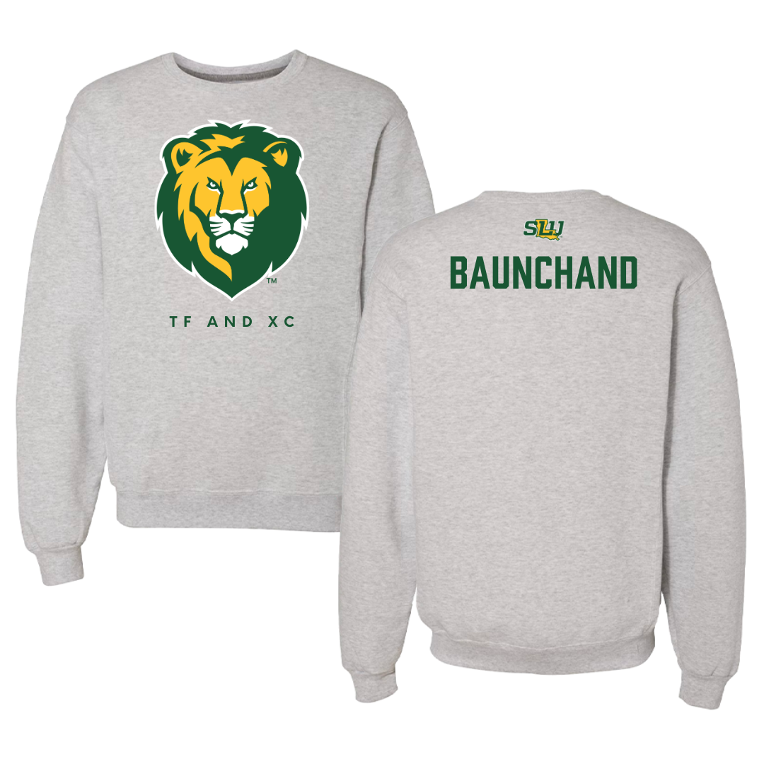 Southeastern Louisiana University TF and XC Gray Crewneck  - Courtlin Baunchand