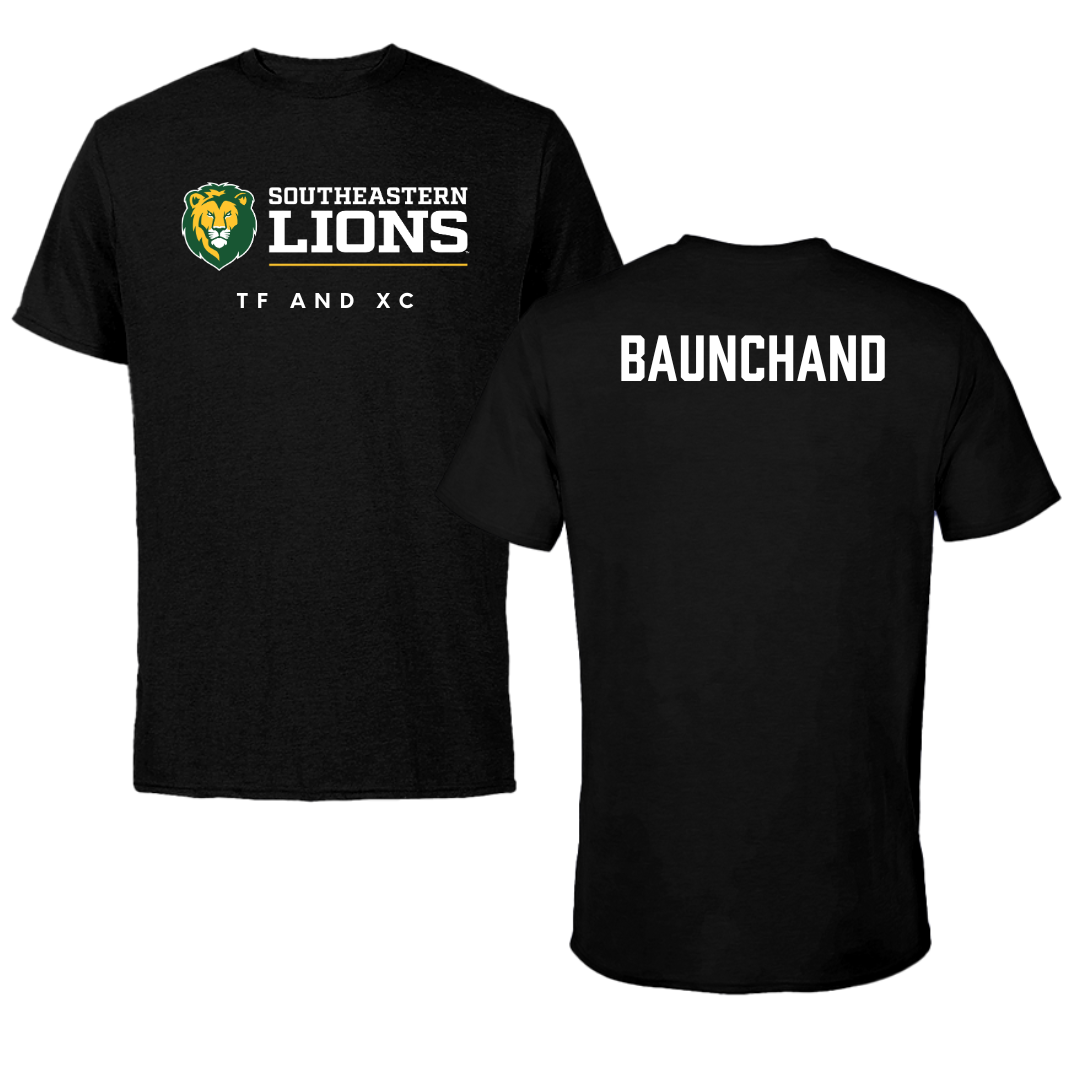 Southeastern Louisiana University TF and XC Black Tee  - Courtlin Baunchand