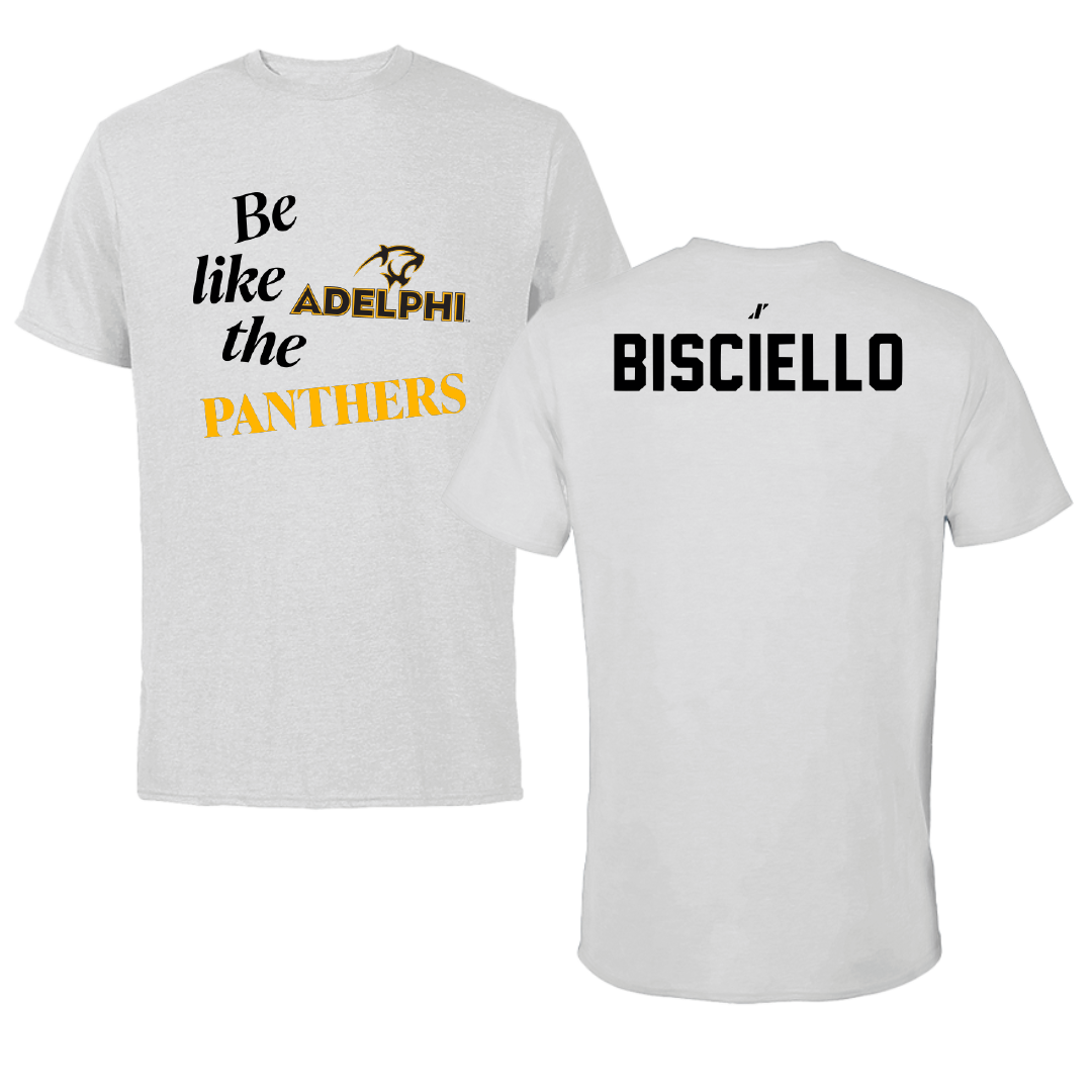 Adelphi University Dance Light Gray Be Like Us Performance Tee - Alyxandra Bisciello