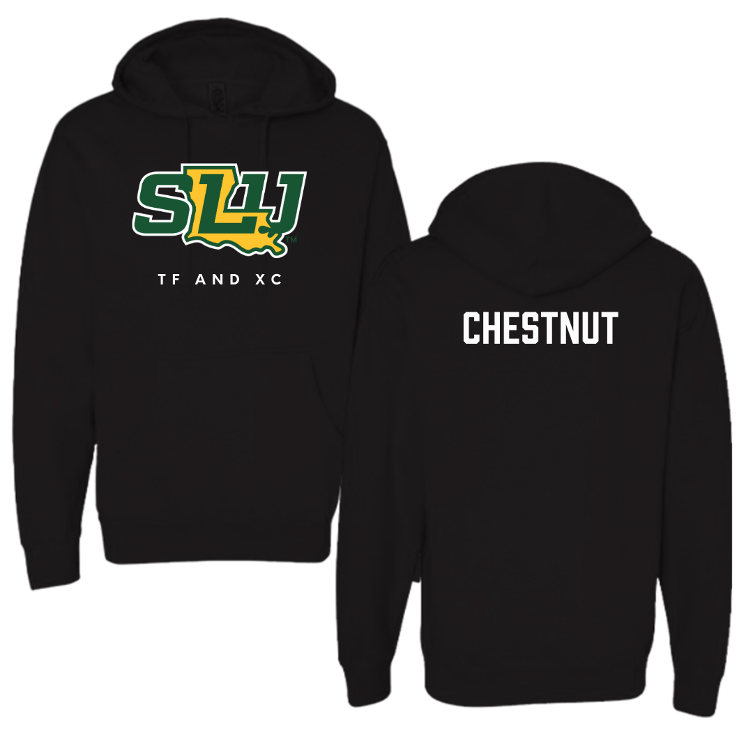 Southeastern Louisiana University TF and XC Black Hoodie  - Darian Chestnut