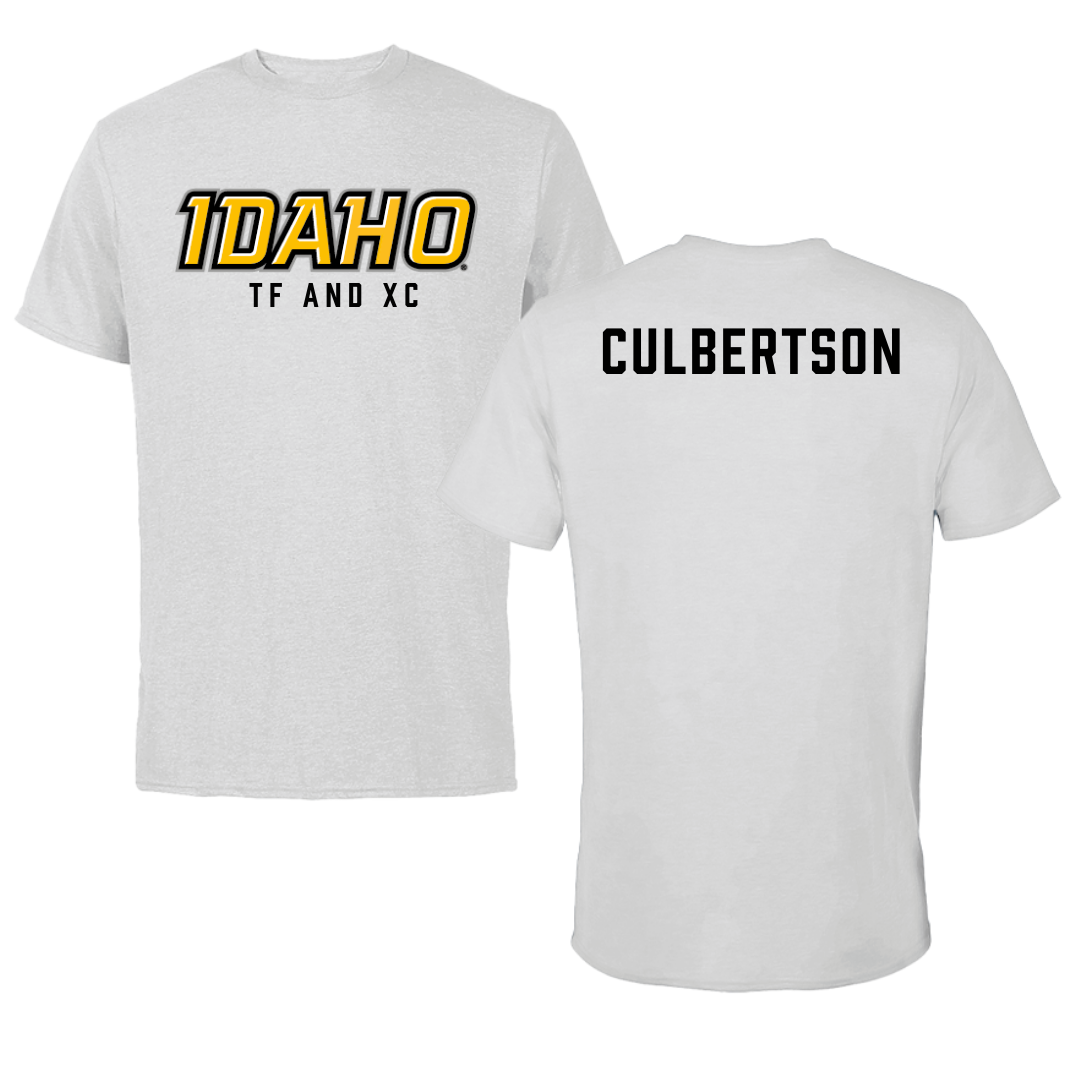 University of Idaho TF and XC Gray Tee - Noah Culbertson