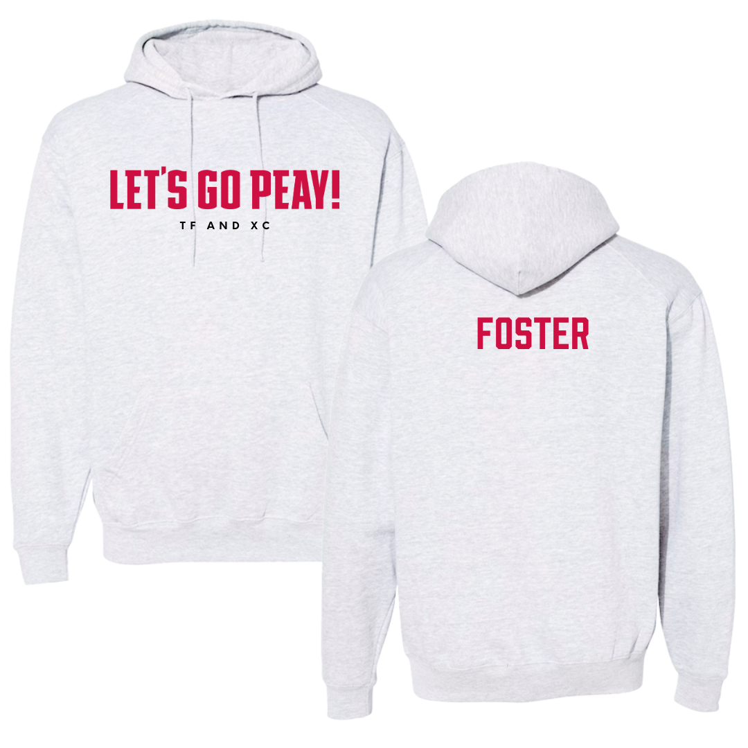 Austin Peay State University TF and XC Gray Hoodie  - Shaye Foster