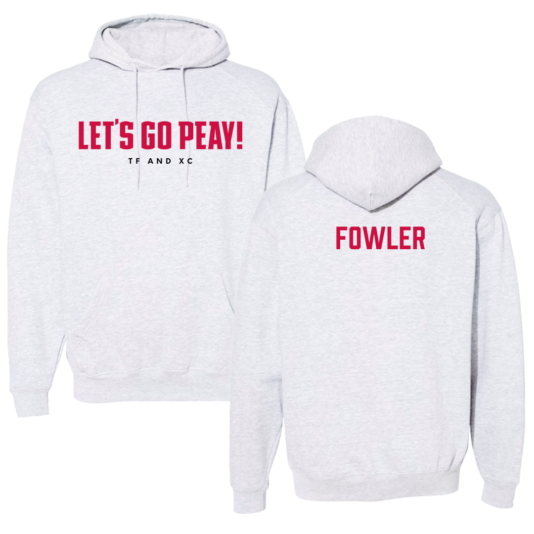 Austin Peay State University TF and XC Gray Hoodie  - Jackson Fowler