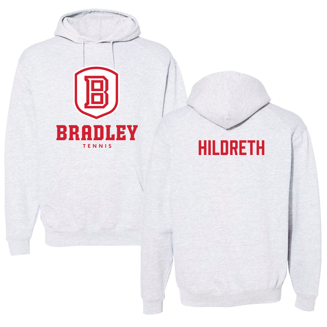 Bradley University Tennis Gray Hoodie  - Alexandra Hildreth