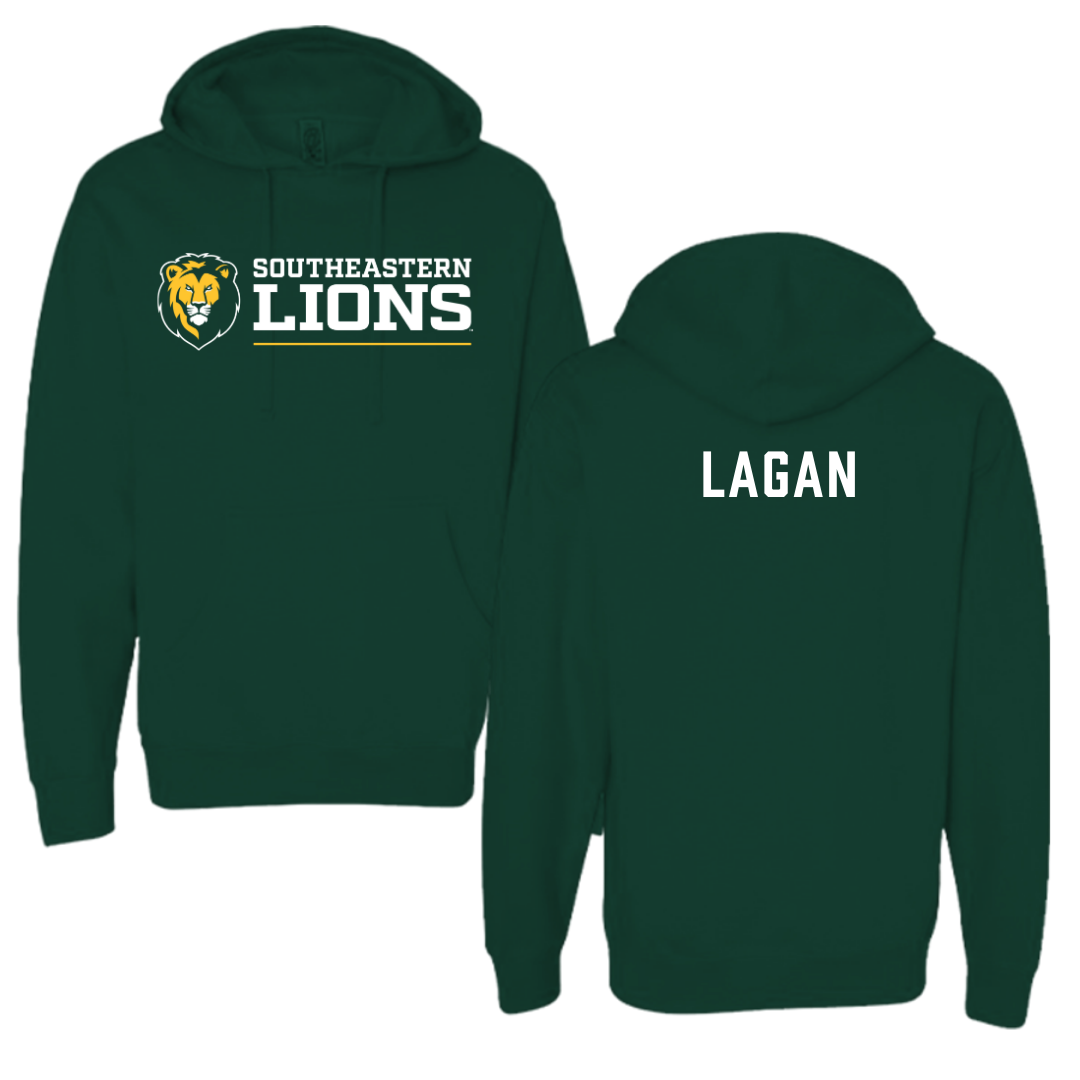 Southeastern Louisiana University TF and XC Forest Green Hoodie  - Euan Lagan