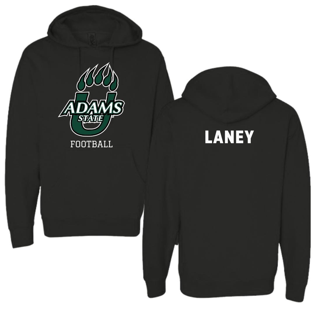 Adams State University Football Black Hoodie  - Daniel Laney