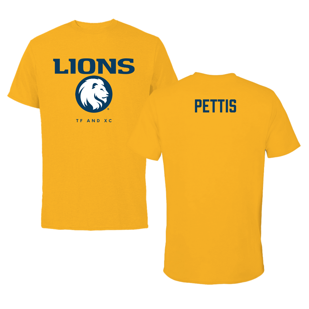 East Texas A&M University TF and XC Gold Tee - Leah Pettis
