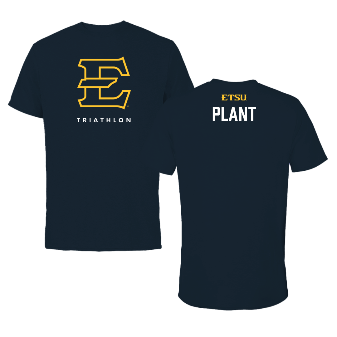 East Tennessee State University Triathlon Navy Tee  - Sarah Plant