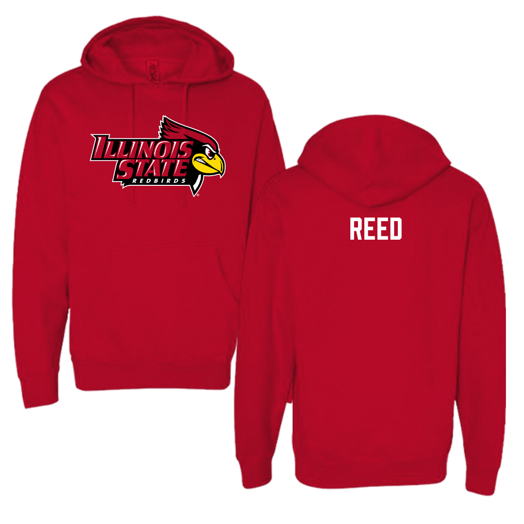 Illinois State University Track and Field Red Hoodie  - Maggie Reed