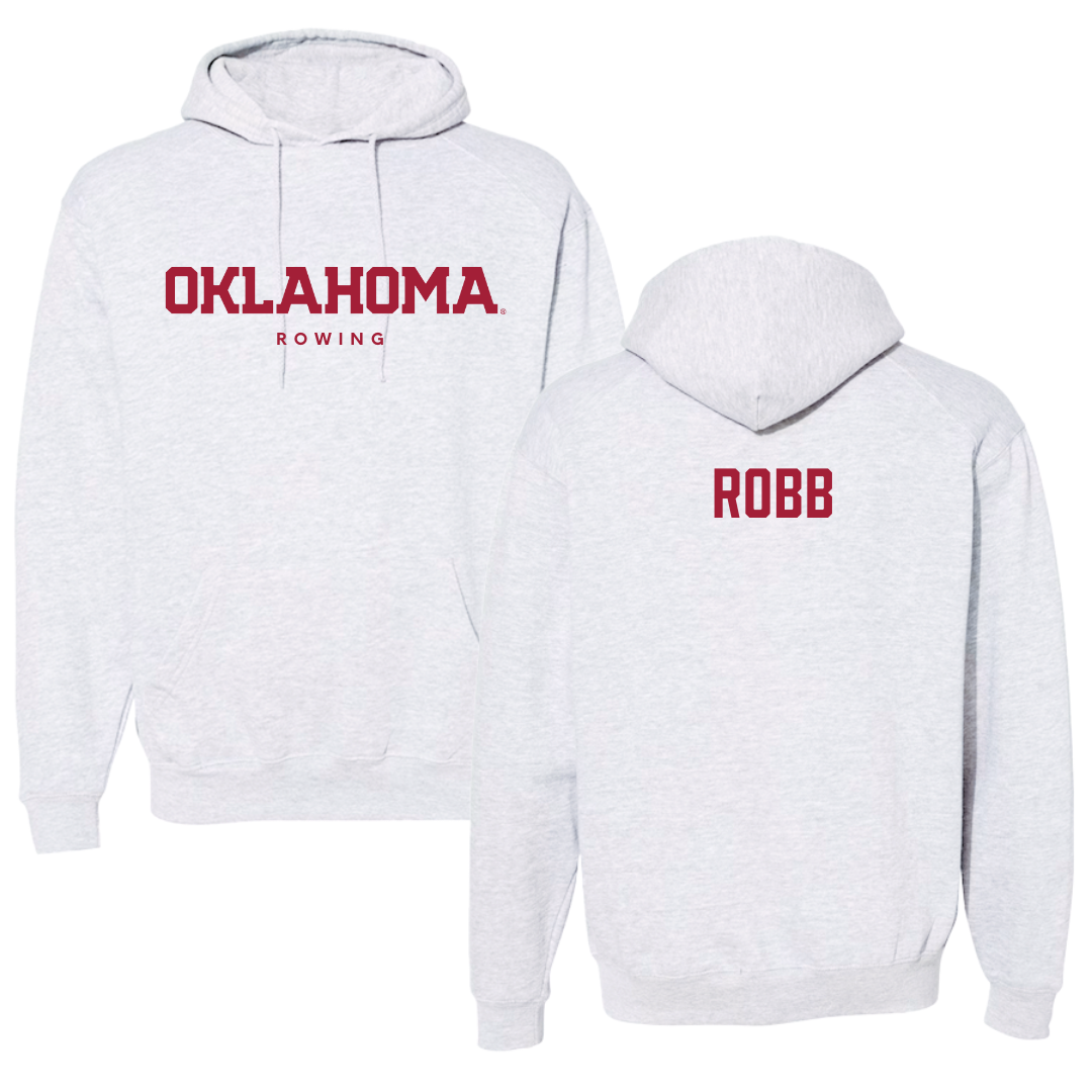 University of Oklahoma Rowing Gray Hoodie  - Alexa Robb