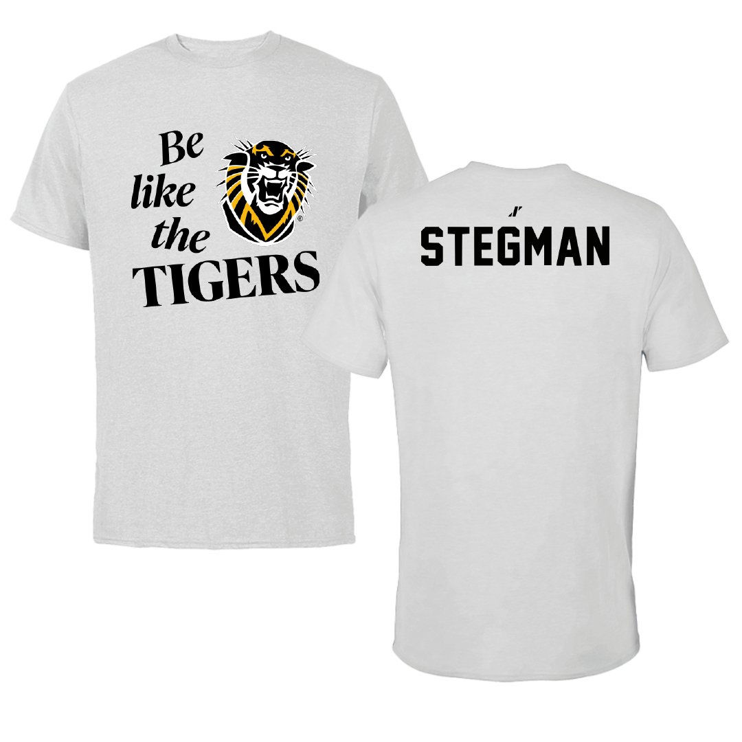 Fort Hays State University TF and XC Light Gray Be Like Us Performance Tee - Brady Stegman