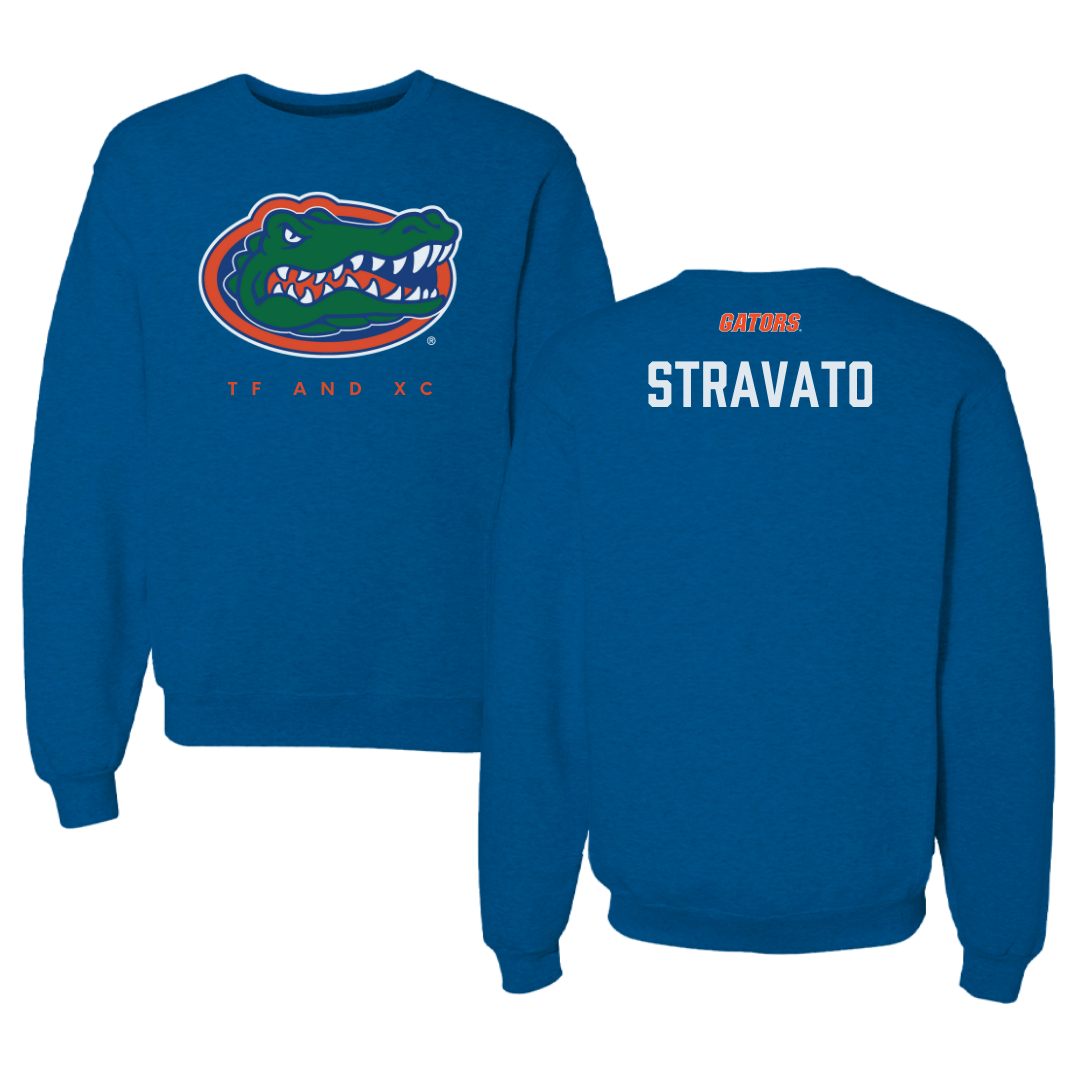 University of Florida TF and XC Blue Mascot Crewneck - Joey Stravato