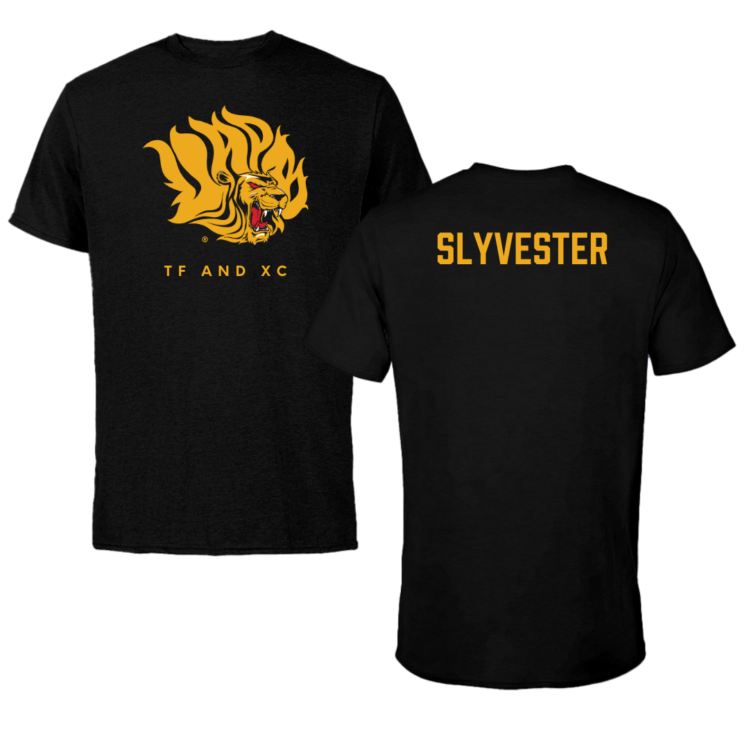 University of Arkansas-Pine Bluff TF and XC Black Tee  - Jared Sylvester