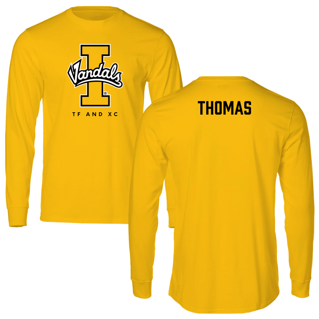 University of Idaho TF and XC Gold Long Sleeve - Reid Thomas