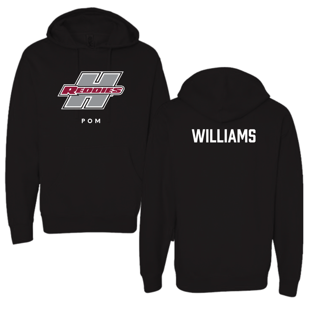 Henderson State University Pom Black Hoodie  - Hilary Williams