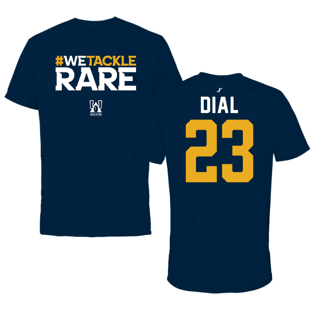 Kent State University Lacrosse Navy Uplifting Athletes Tee - #23 Audra Dial