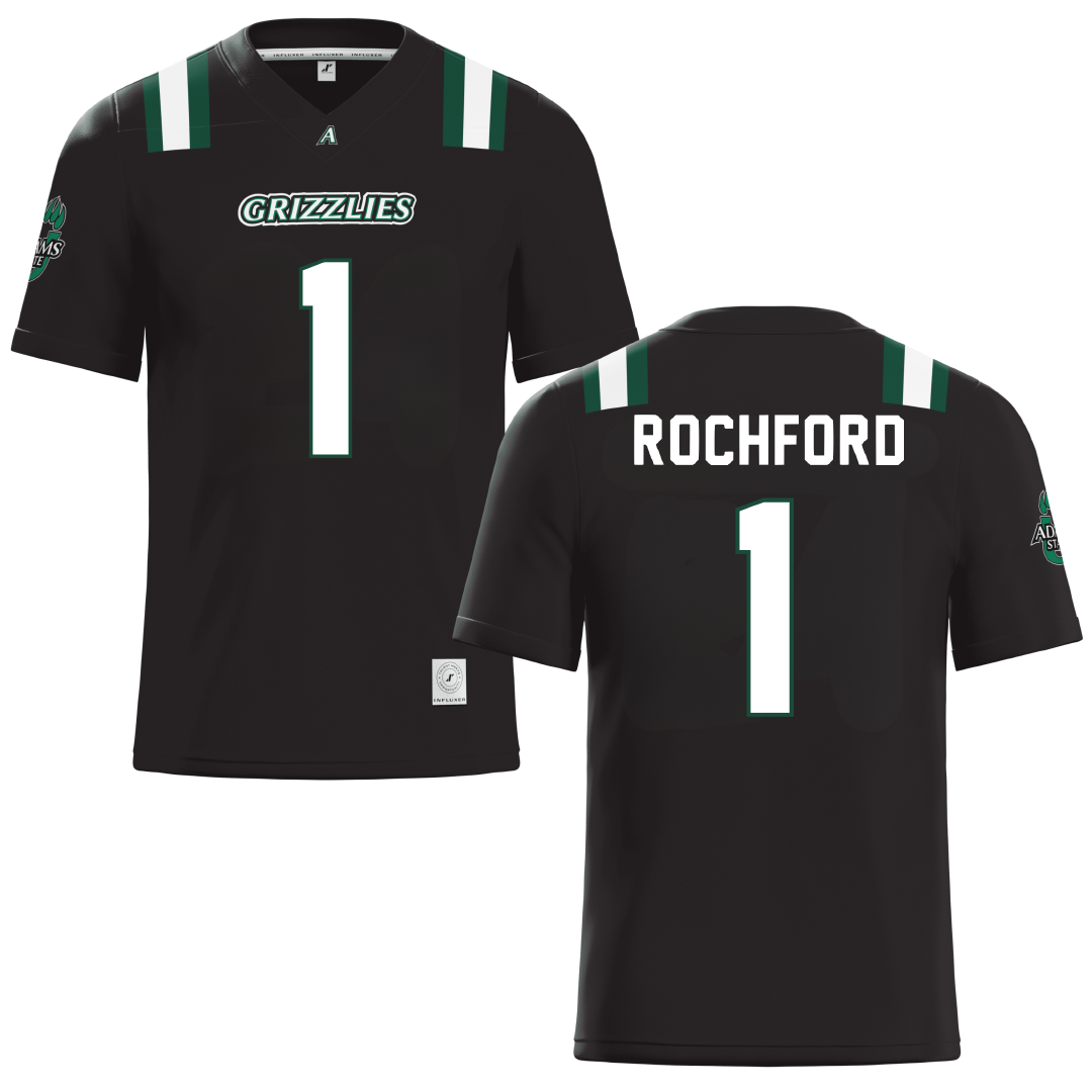 Adams State University Black Football Jersey - Ryan Rochford