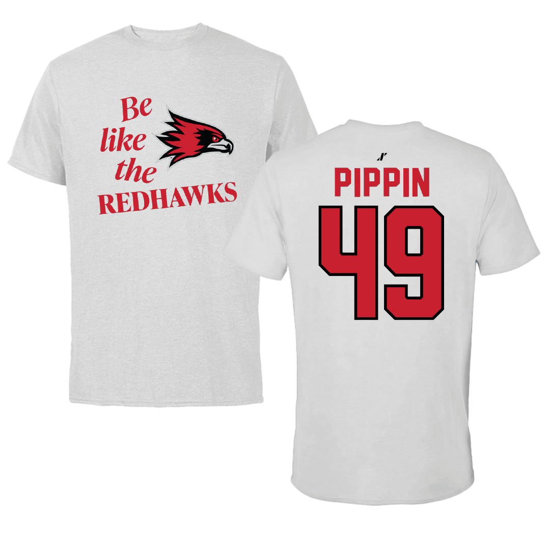 Southeast Missouri State University Football Light Gray Be Like Us Tee - #49 DC Pippin
