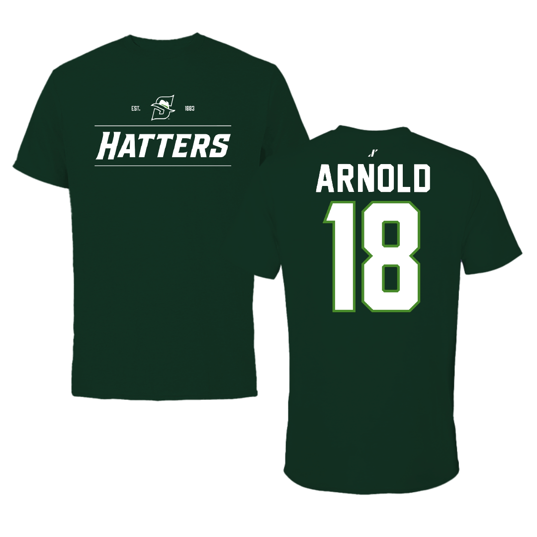Stetson University Softball Forest Green General Tee - #18 Hayley Arnold