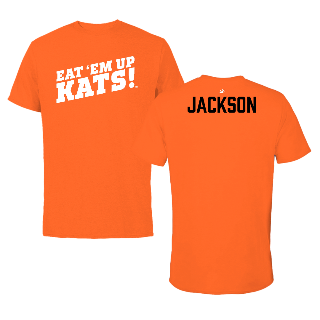Sam Houston State University TF and XC Orange Performance Tee - Matthew Jackson