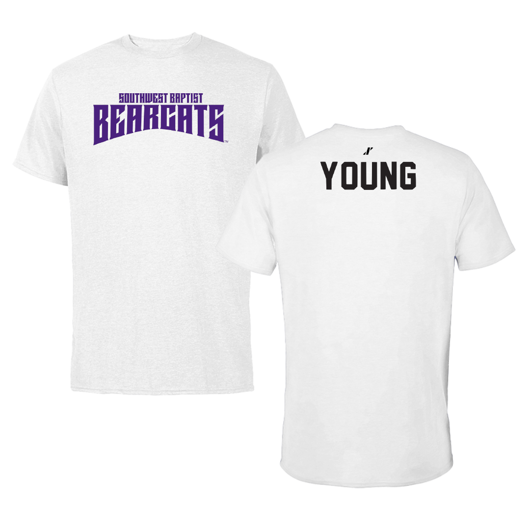Southwest Baptist University TF and XC White Classic Tee - Emily Young