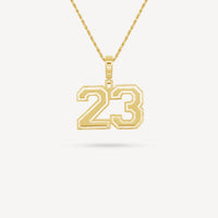 Gold Presidents Pendant and Chain - #23 Mason Self