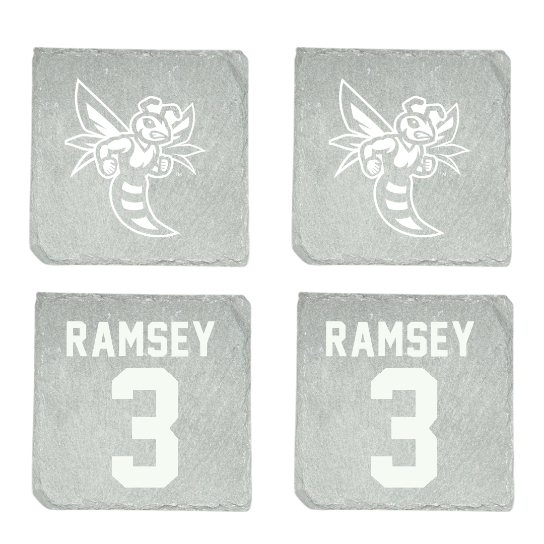 Emory & Henry College Basketball Stone Coaster (4 Pack)  - #3 Lyndie Ramsey