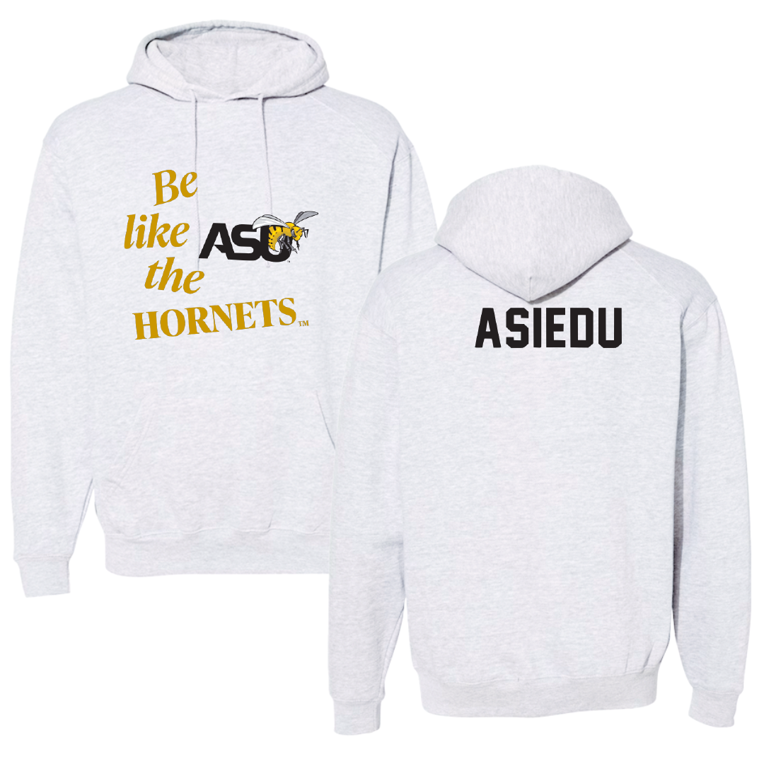 Alabama State University TF and XC Light Gray Be Like Us Hoodie - Noel Asiedu