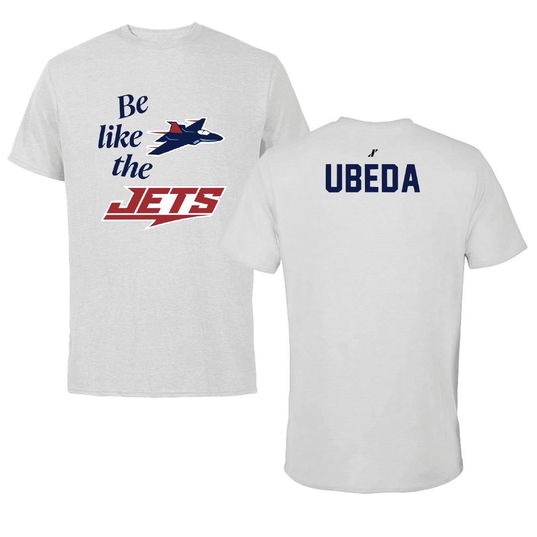 Newman University Tennis Light Gray Be Like Us Performance Tee - Francisco Ubeda
