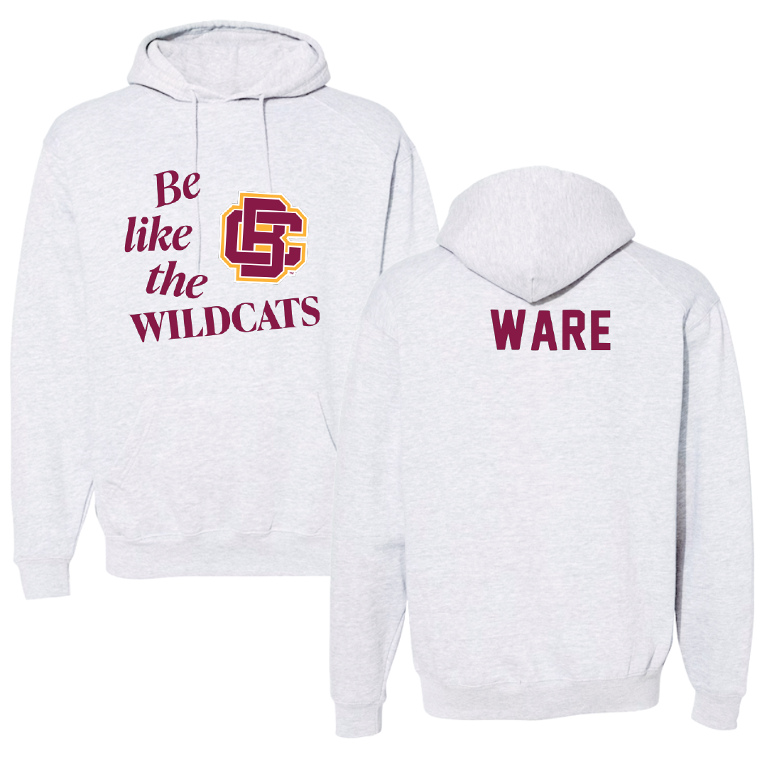 Bethune-Cookman University TF and XC Light Gray Be Like Us Hoodie - Raziyah Ware