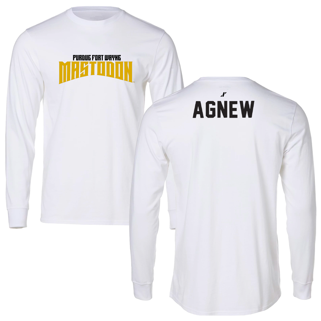 Purdue University-Fort Wayne Golf White Classic Long Sleeve - AJ Agnew