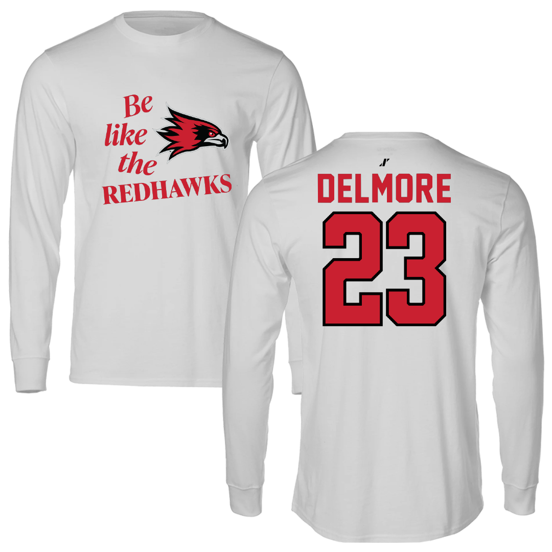 Southeast Missouri State University Football Light Gray Be Like Us Long Sleeve - #23 DJ Delmore
