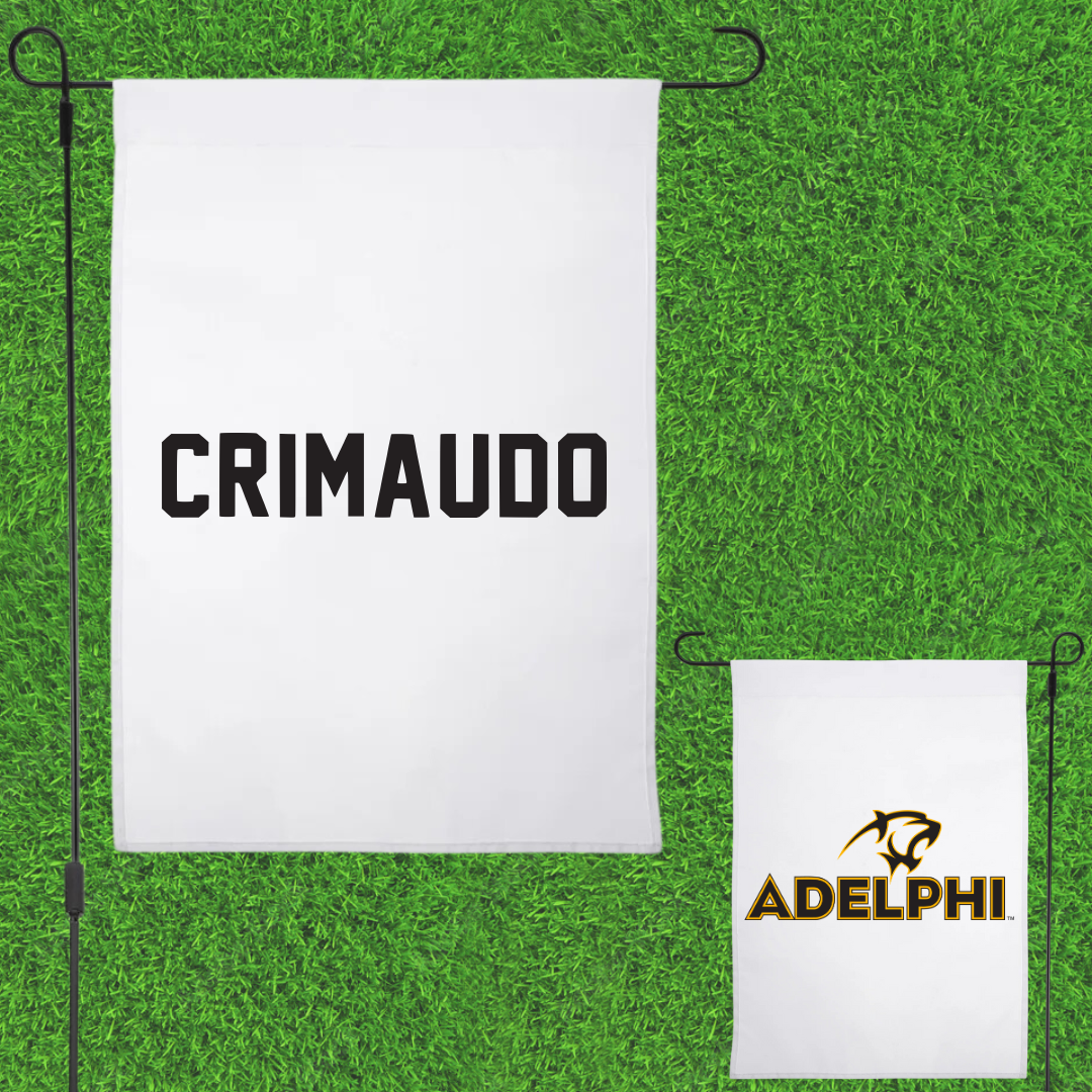 Adelphi University Dance White Garden Flag - Isabella Crimaudo